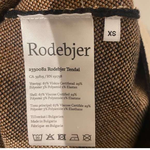 New! Rodebjer Tendai Plaid Mini Skirt | XS - Picture 6 of 9